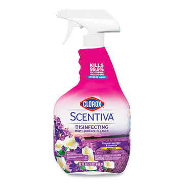 Clorox® Scentiva Multi Surface Cleaner, Tuscan Lavender And Jasmine, 32oz, Spray Bottle freeshipping - TVN Wholesale
